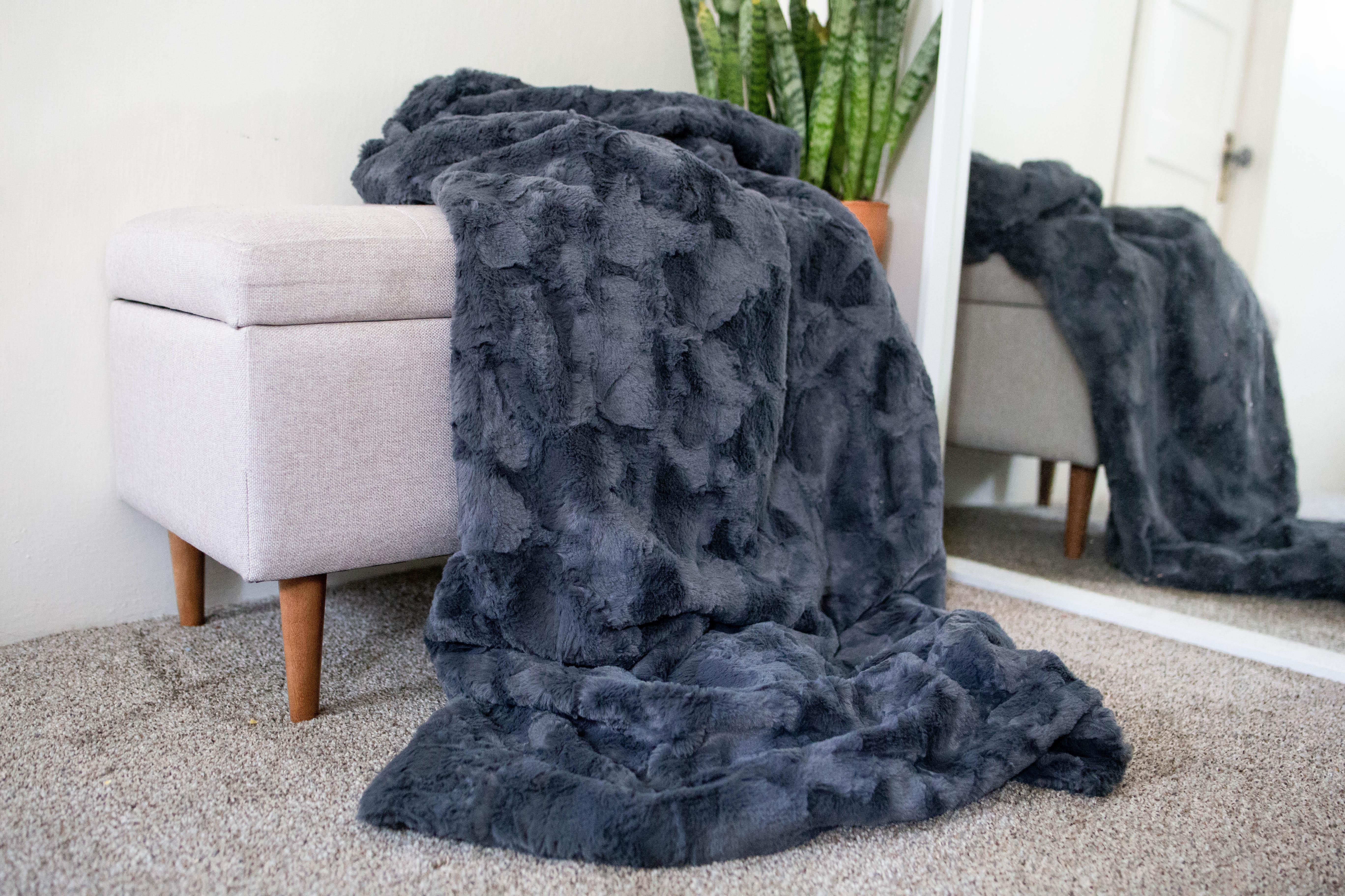 6 Stylish Ways to Display Minky Blankets on Your Couch - Sew Sweet Minky Designs