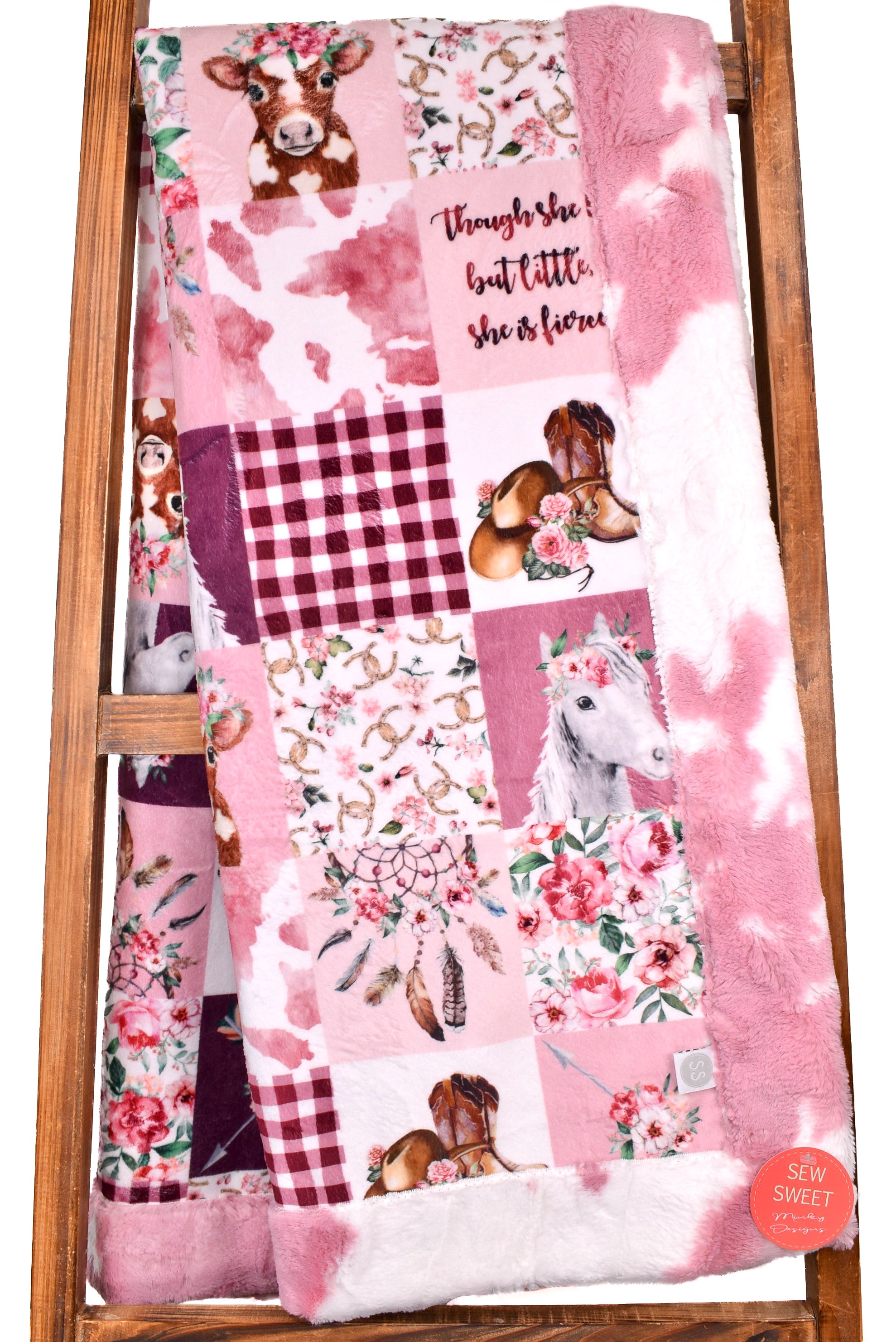 Sew Sweet Minky OMG fashion Nicole Woodrose Oxford