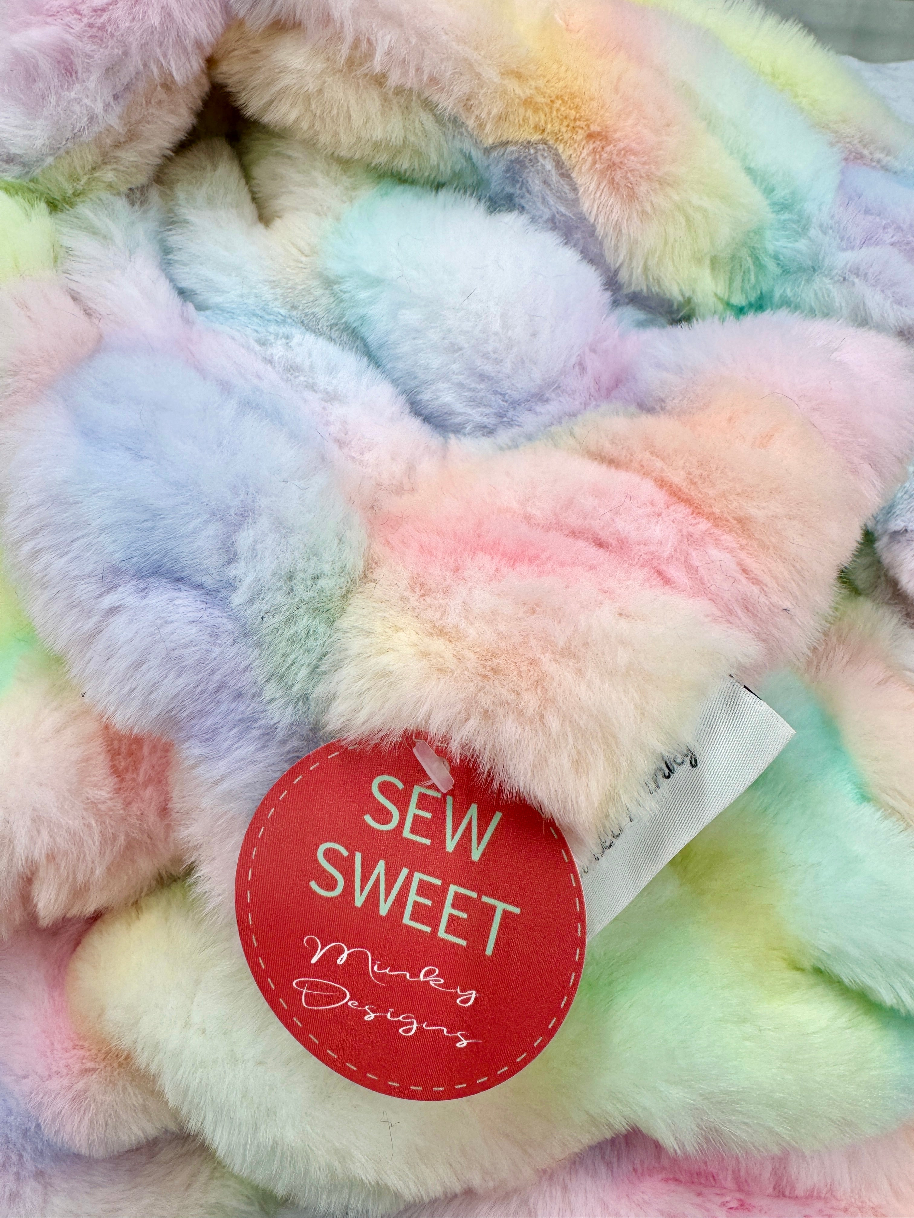 Milan Gelato Pastel Minky Blanket