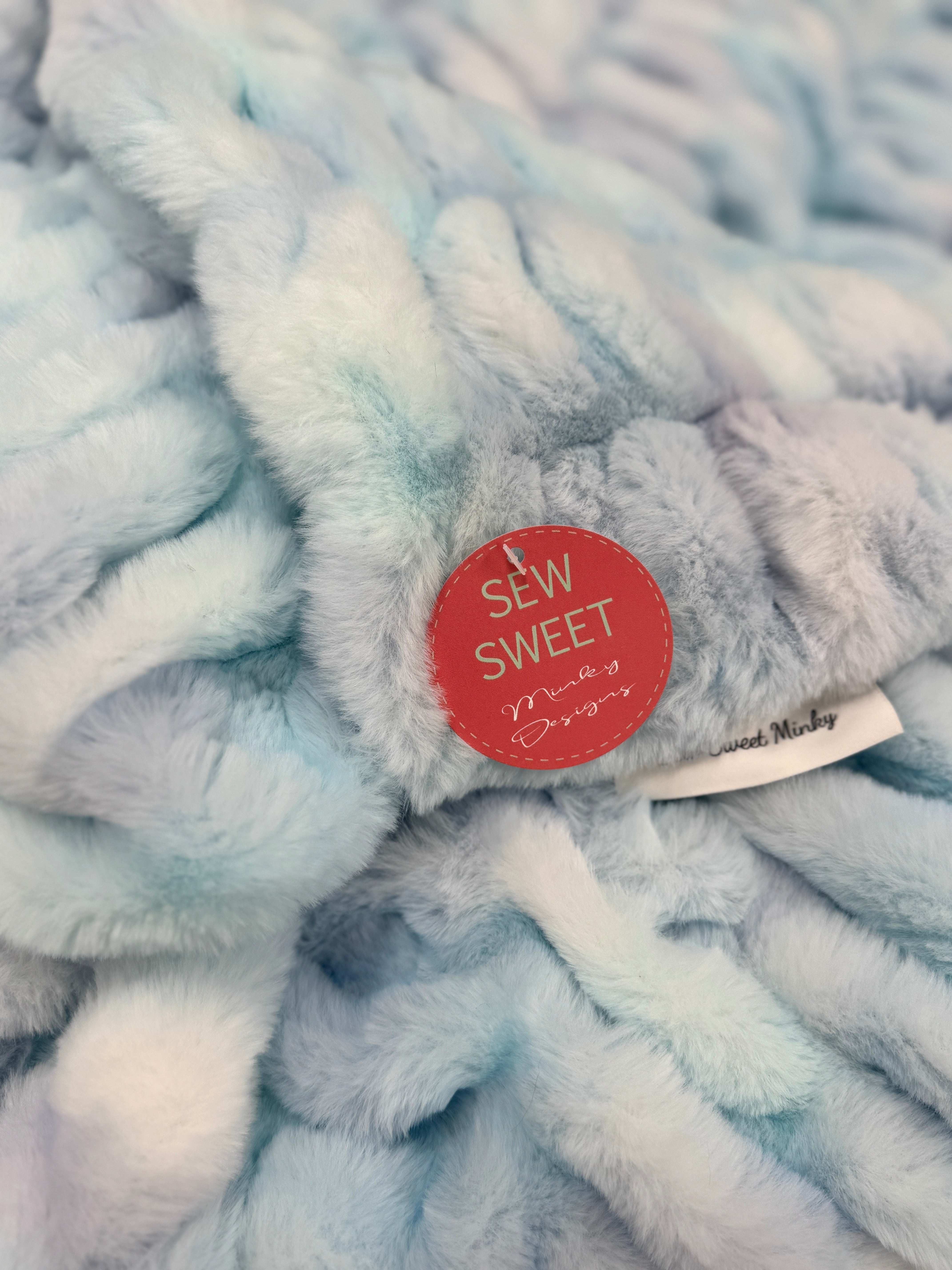 Milan Gelato Sail Way Minky Blanket
