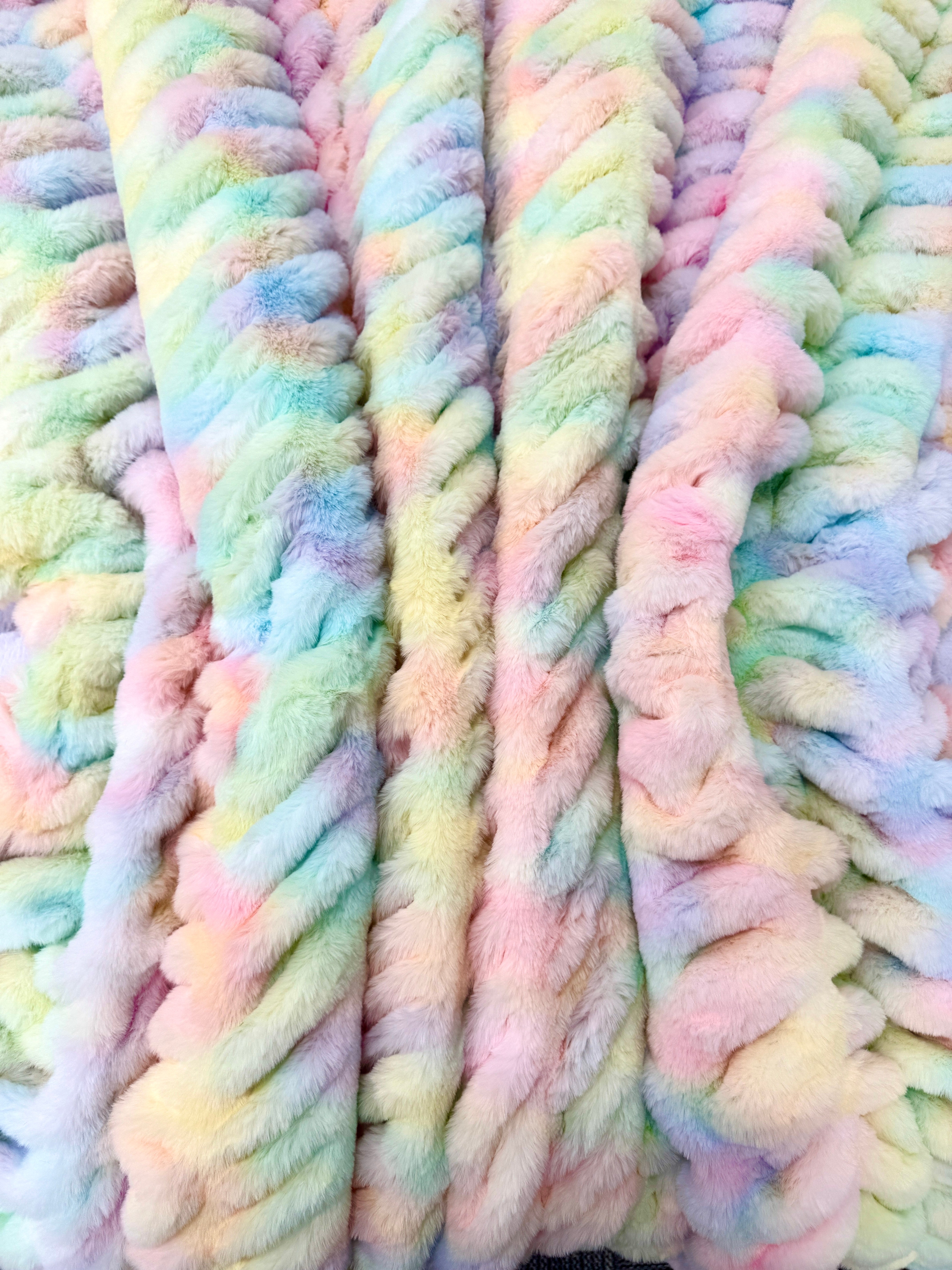 Milan Gelato Pastel Minky Blanket