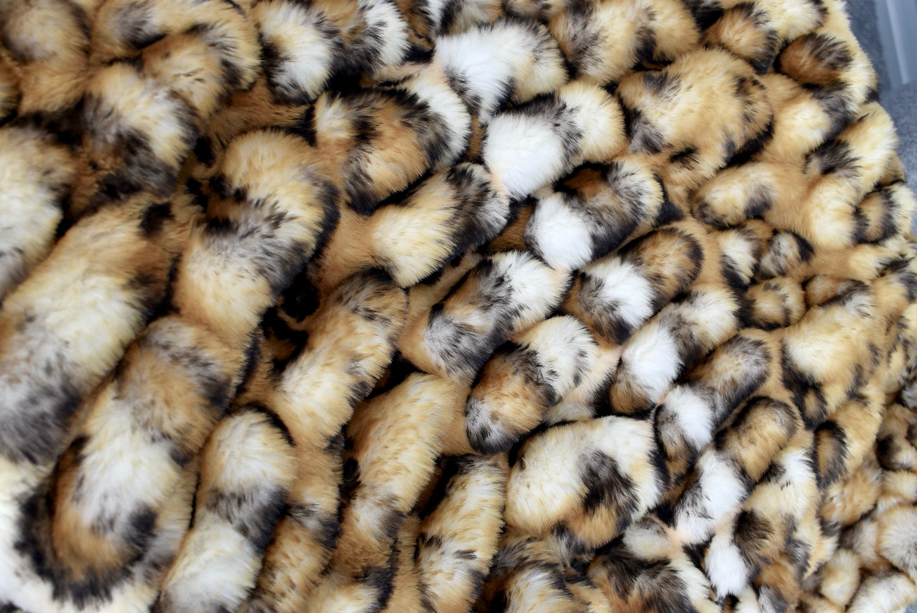 Milan Bengal Golden Minky Blanket