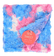 Rainbow Rose Cotton Candy - Lovie - Sew Sweet Minky Designs
