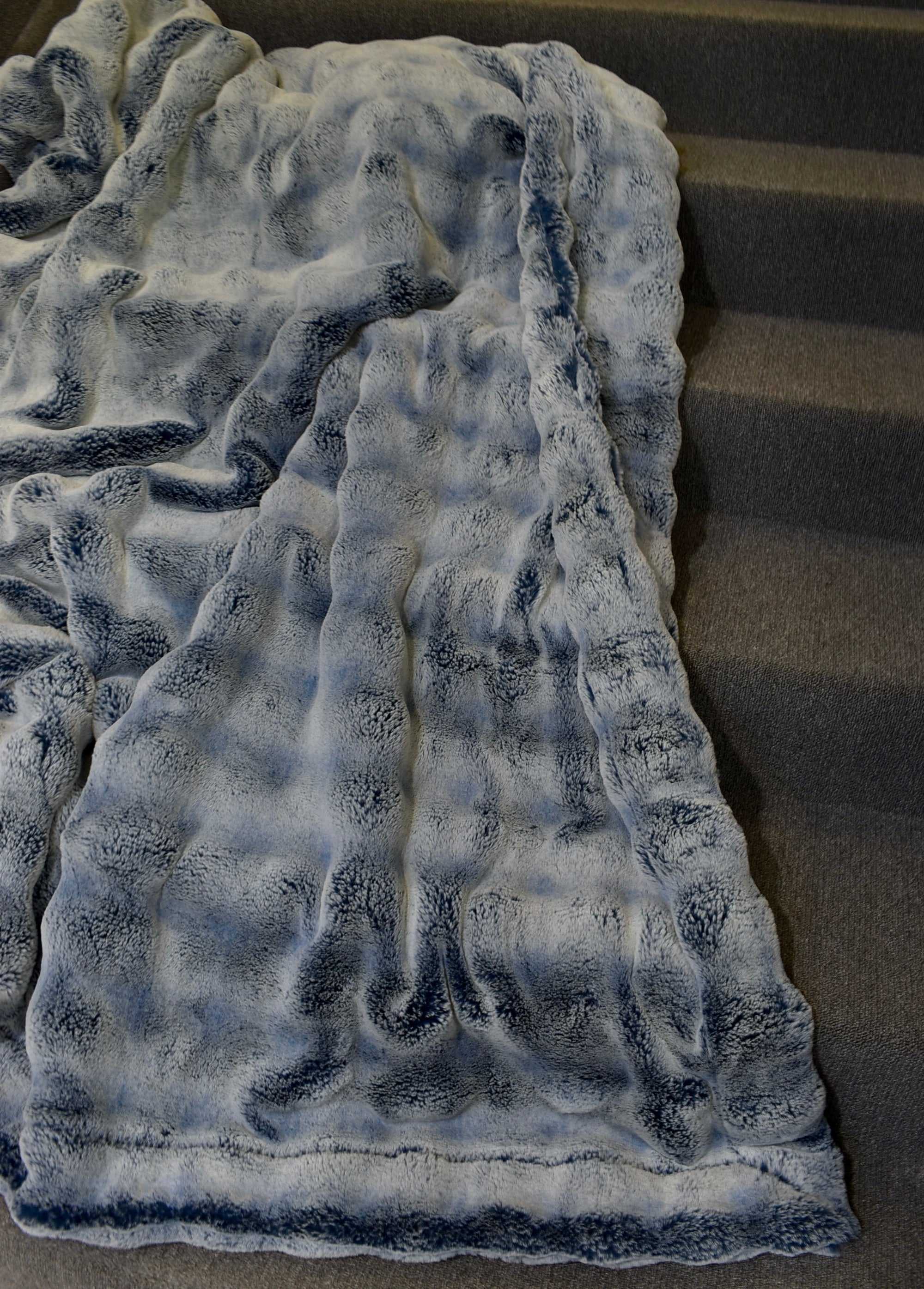 Frosted Powderpuff Set Sail Minky Blanket