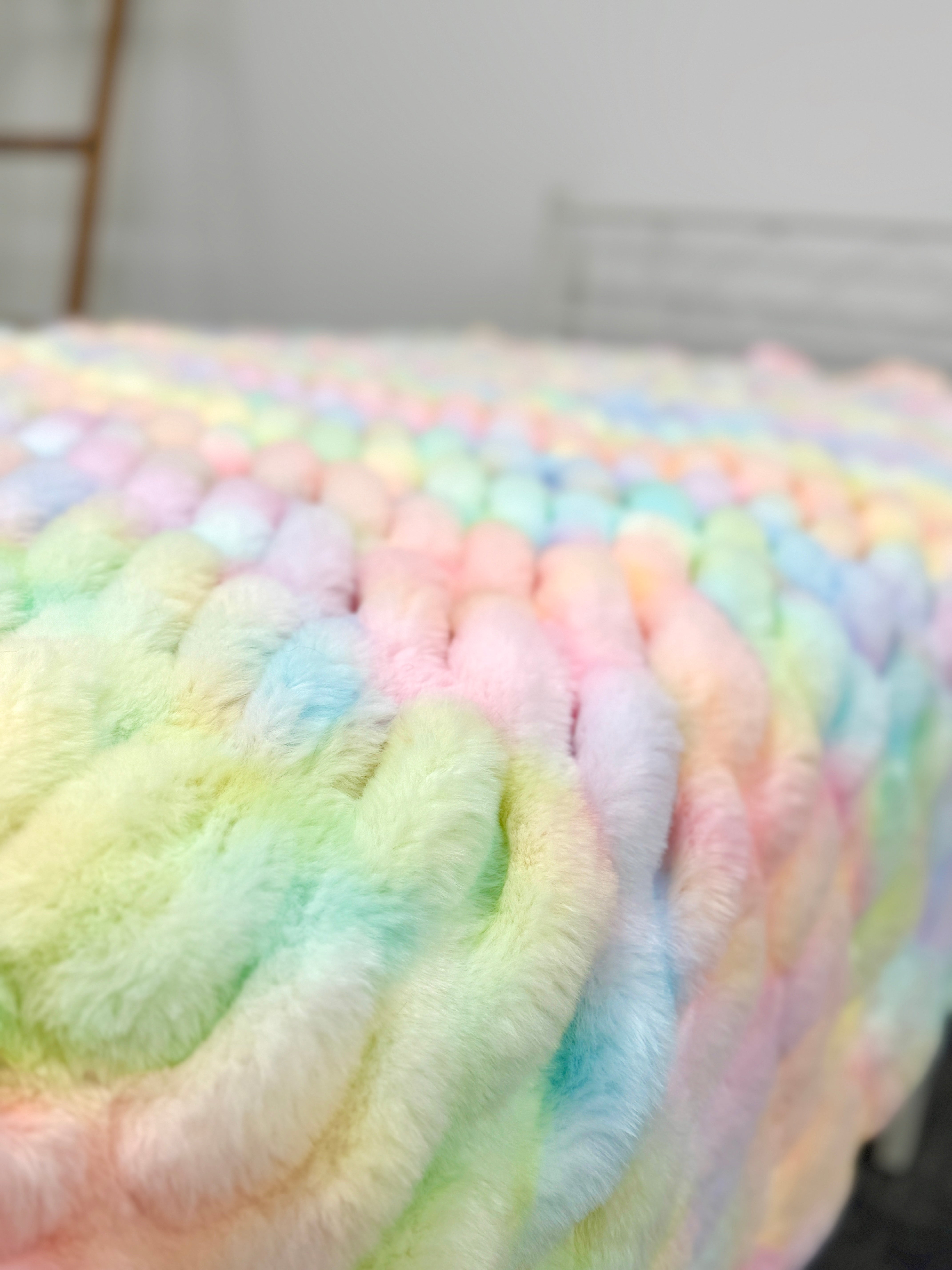 Milan Gelato Pastel Minky Blanket