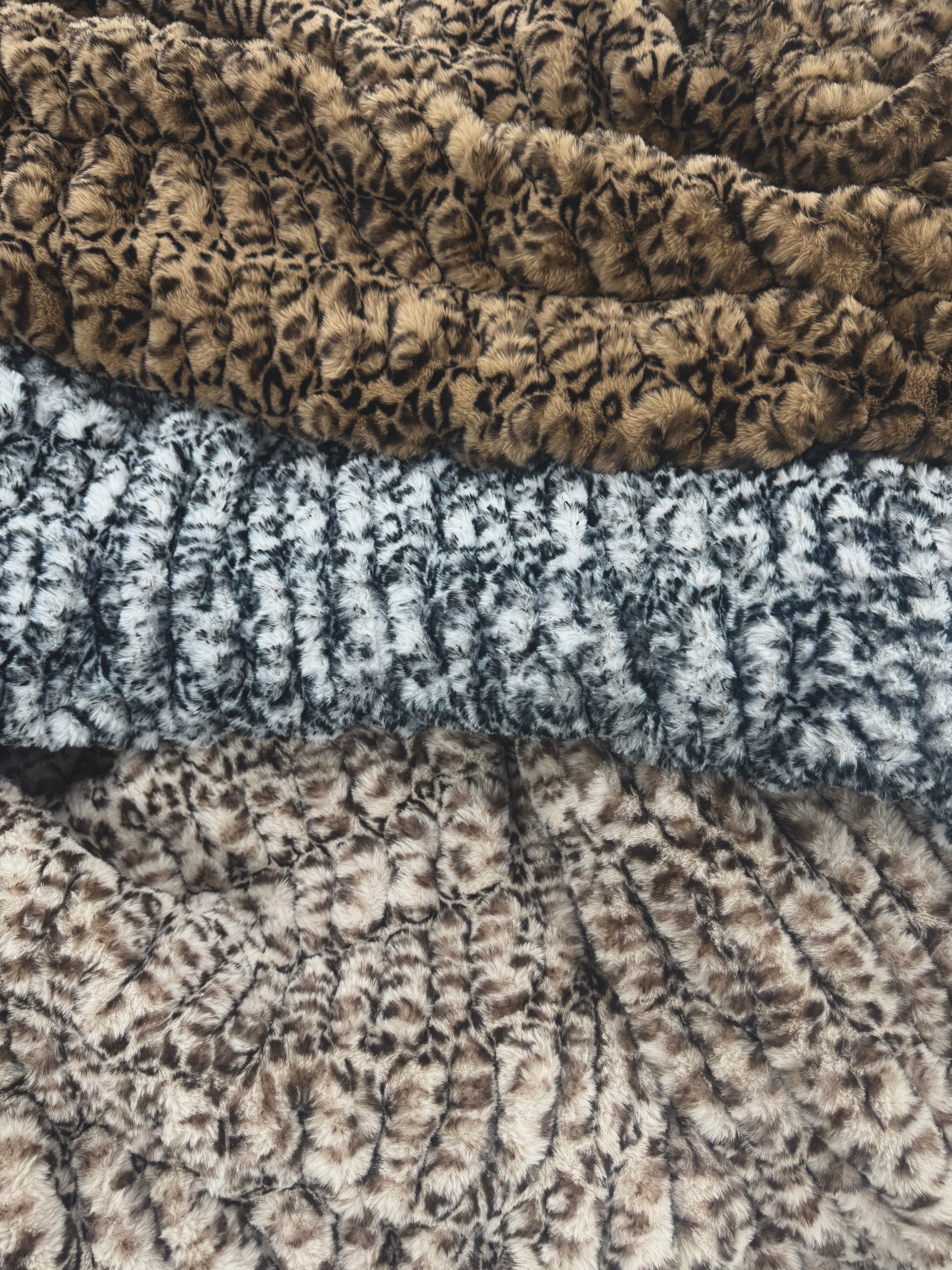 Milan Black Pearl Cheetah Minky Blanket