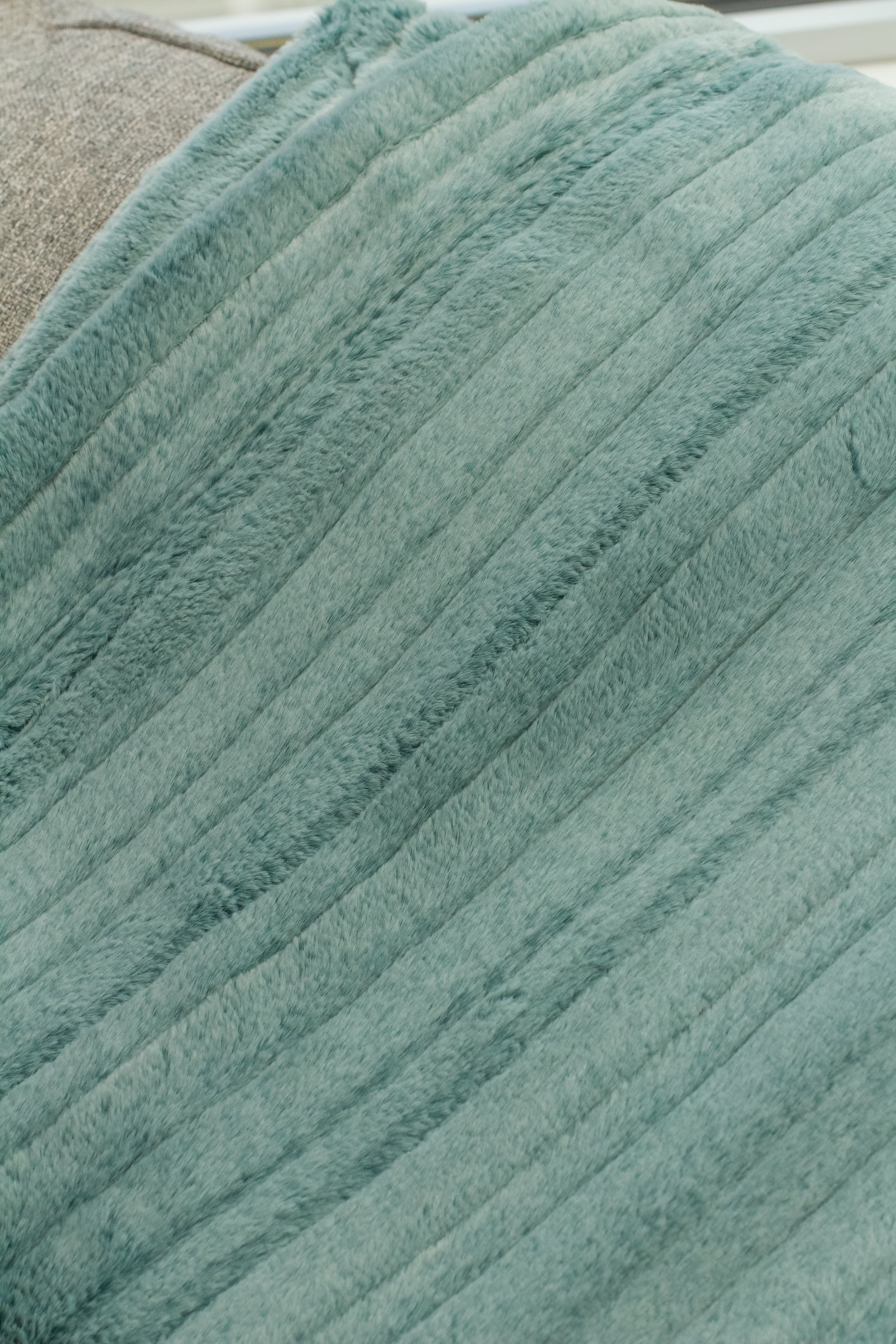 Iced Vienna Spruce Minky Blanket