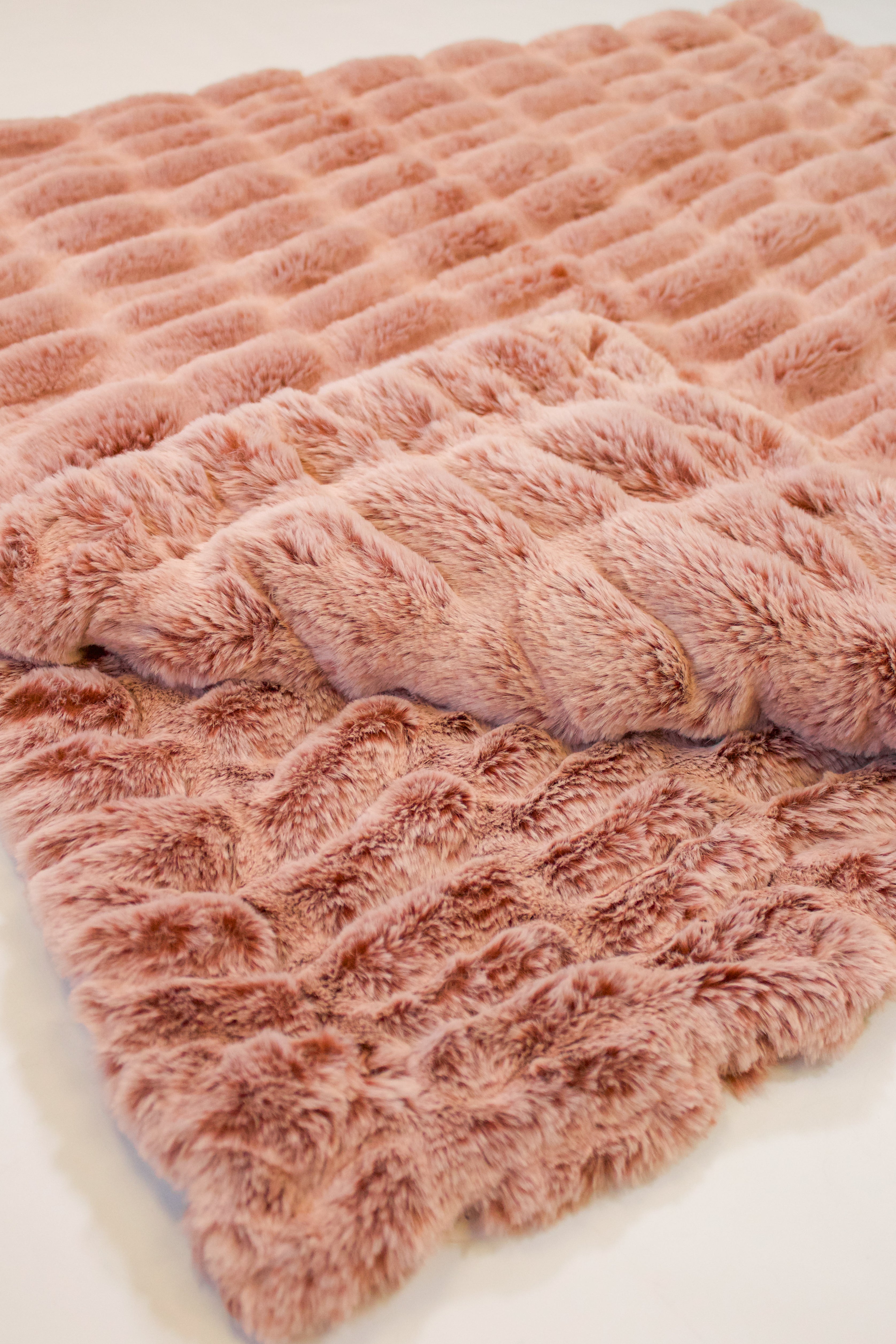 Iced Milan Cinnamon Minky Blanket
