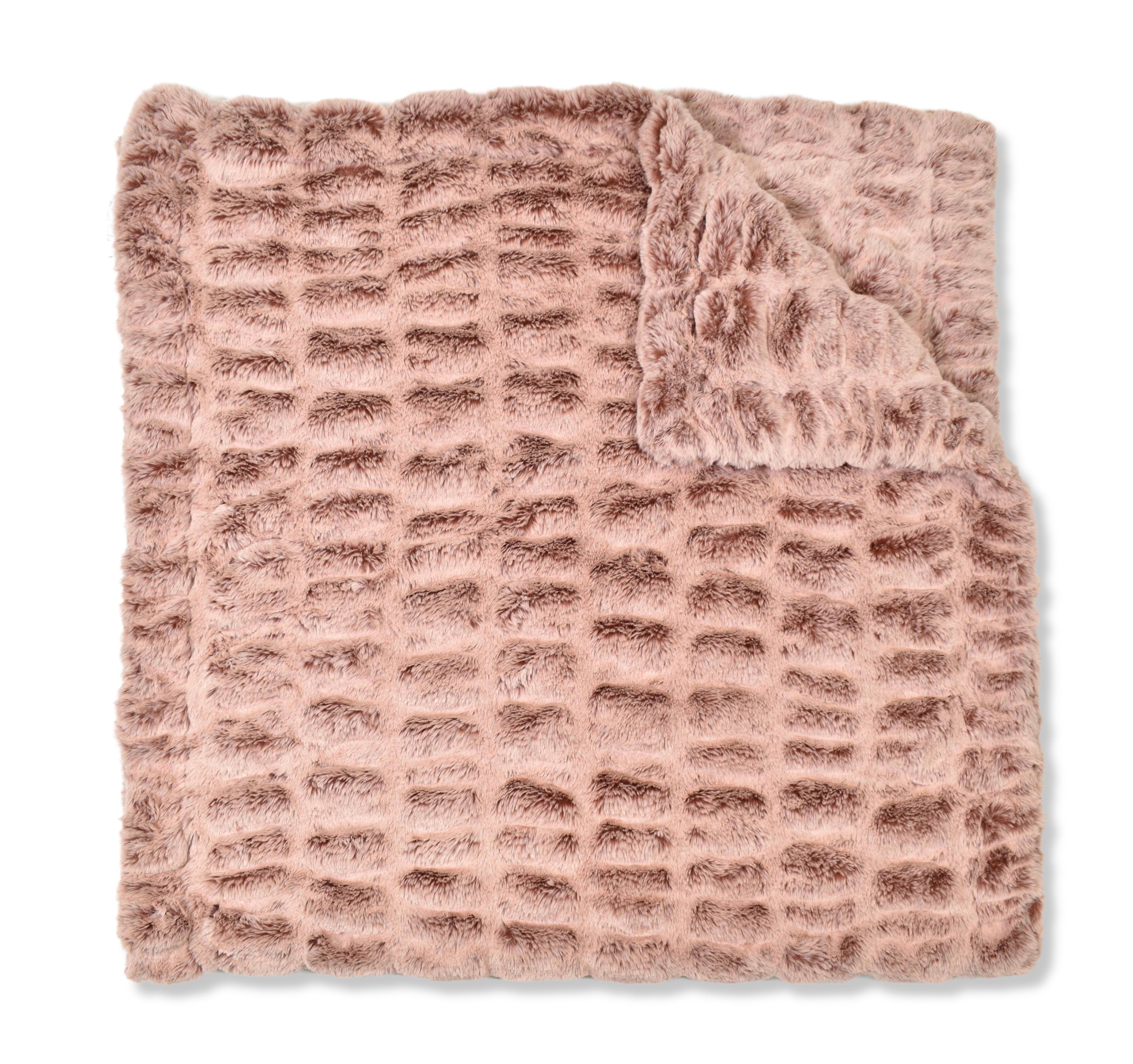 Iced Milan Cinnamon Minky Blanket