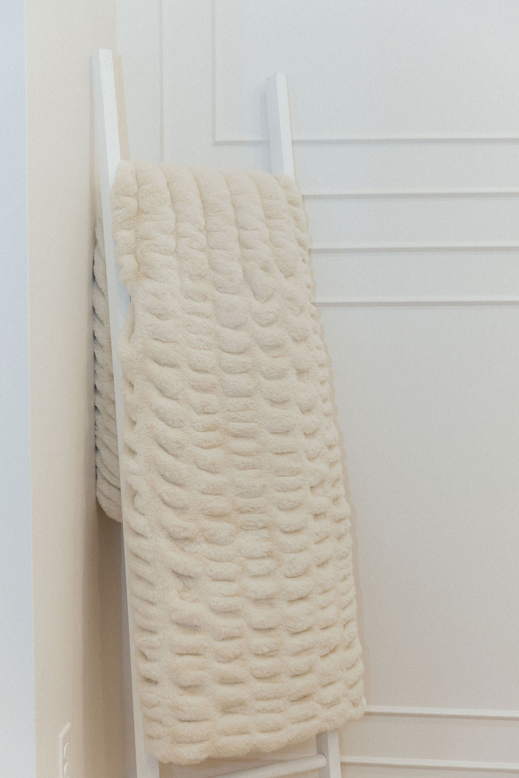 Milan Eggshell Minky Blanket