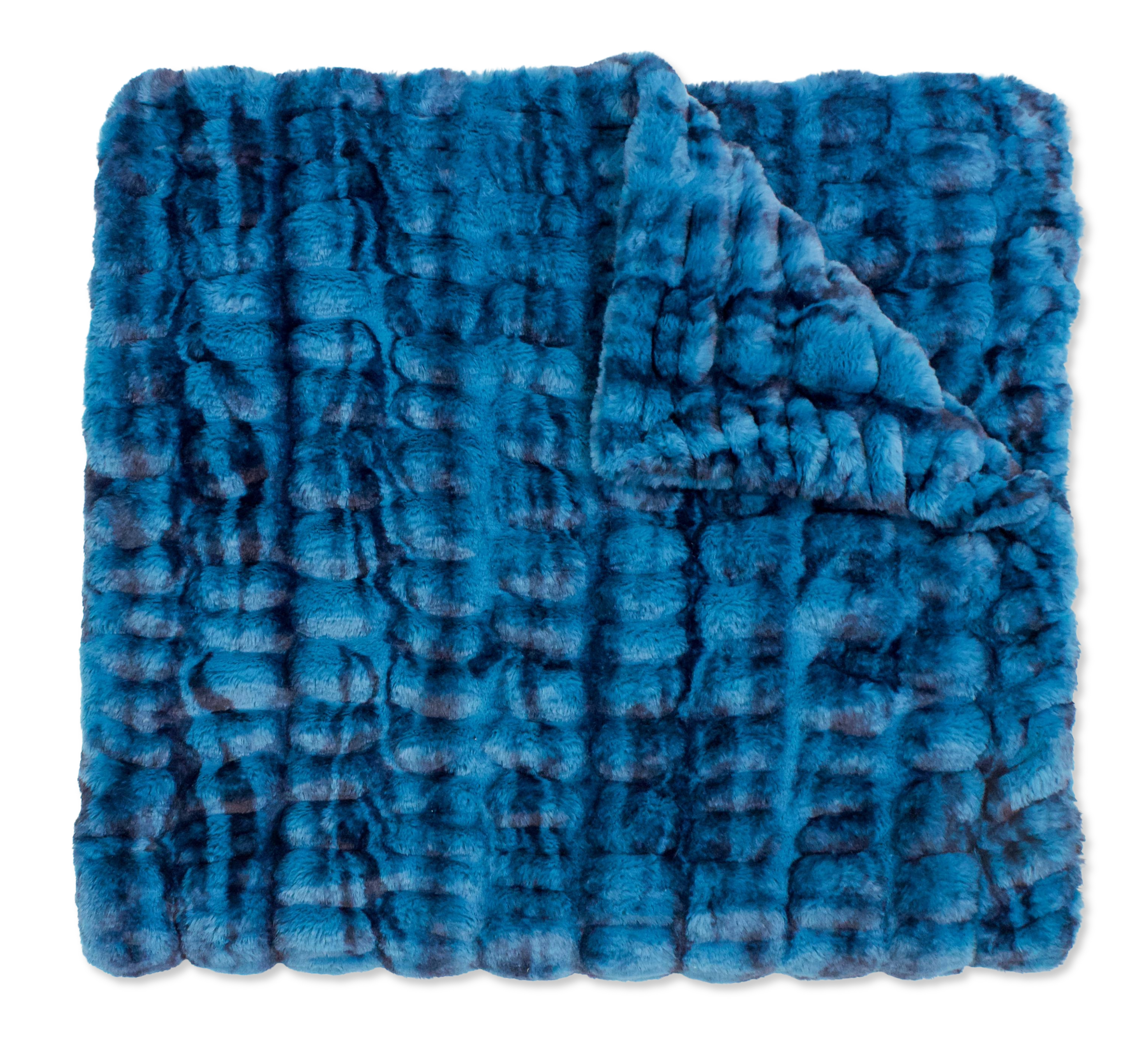 Milan Enzo Dark Sea Minky Blanket