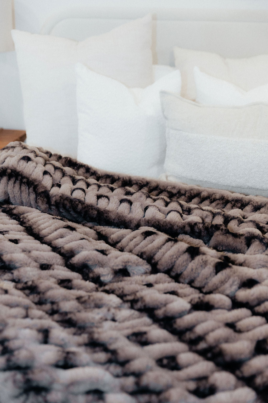 Milan Luca Cocoa Minky Blanket