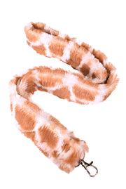 Giraffe Natural / Tan - Lanyard - Sew Sweet Minky Designs