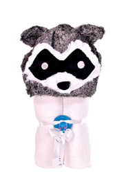 Racoon - Swankie Hooded Towel - Sew Sweet Minky Designs