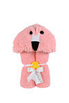 Flamingo - Swankie Hooded Towel - Sew Sweet Minky Designs