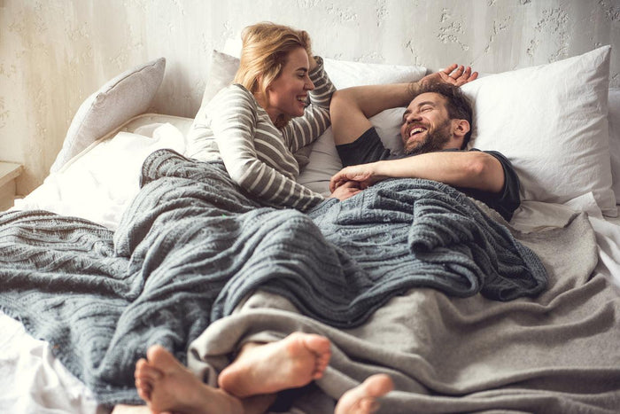 Benefits of Couples Sleeping with Separate Blankets - Sew Sweet Minky Designs