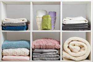12 Ways to Organize Blankets - Sew Sweet Minky Designs
