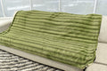 Vienna Chive & Camo Green  - XL Flag Strip Minky Blanket