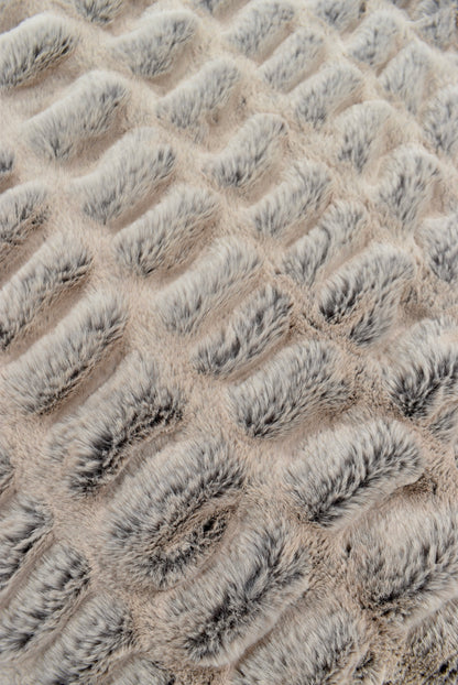 Iced Milan Chocolate / Almond Minky Blanket