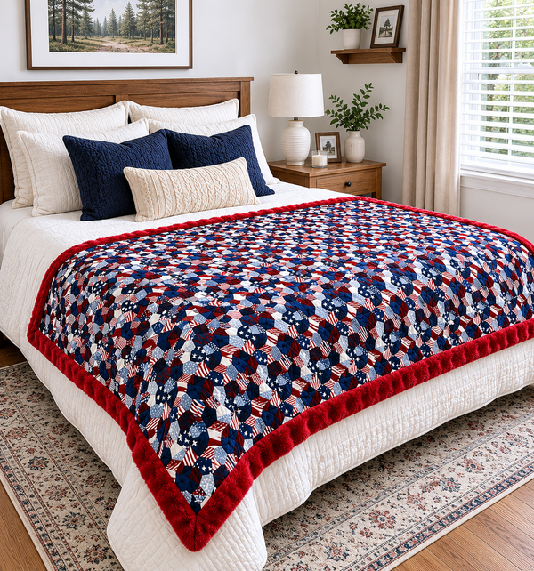 American Dream & Crimson Powderpuff - Adult Snuggler