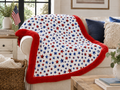 American Dream & Dreamy Red - Throw Snuggler