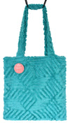 Athens Blue Grass - Tote Bag - Sew Sweet Minky Designs