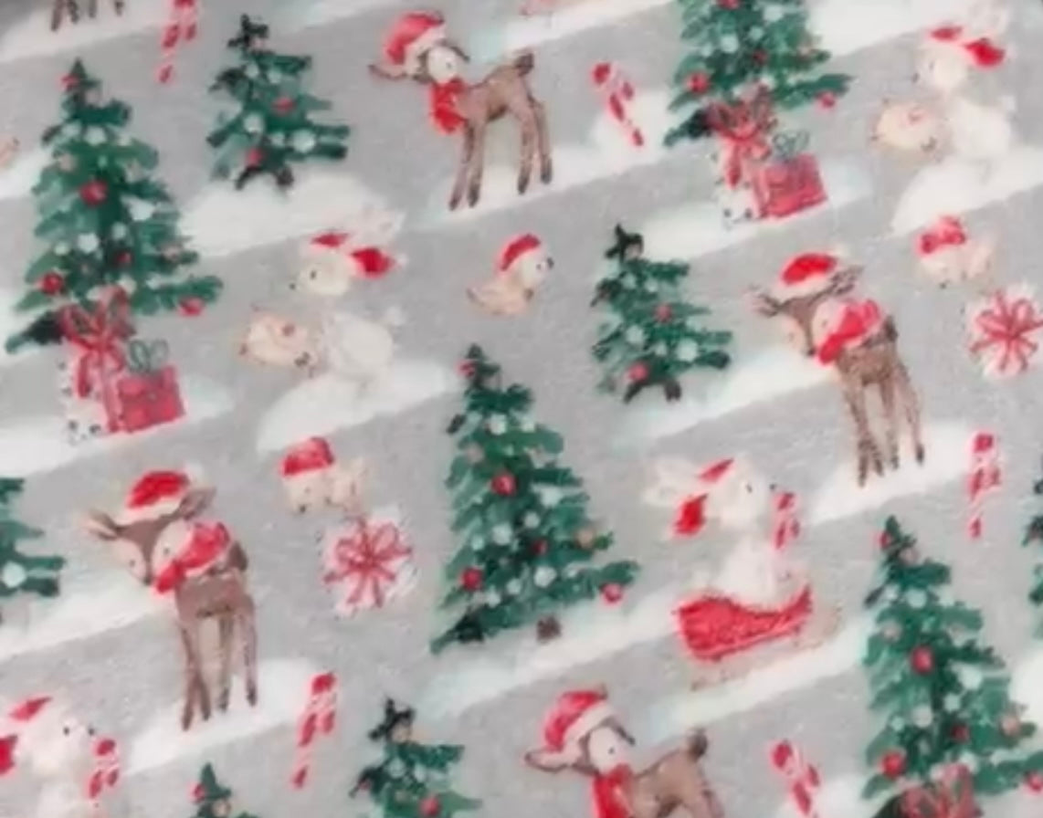 Merry Meadow Deer- Robe