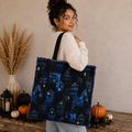Satin Lined Halloween Tote Bag