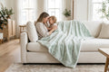 Frosted Baby Seal Pesto Minky Blanket