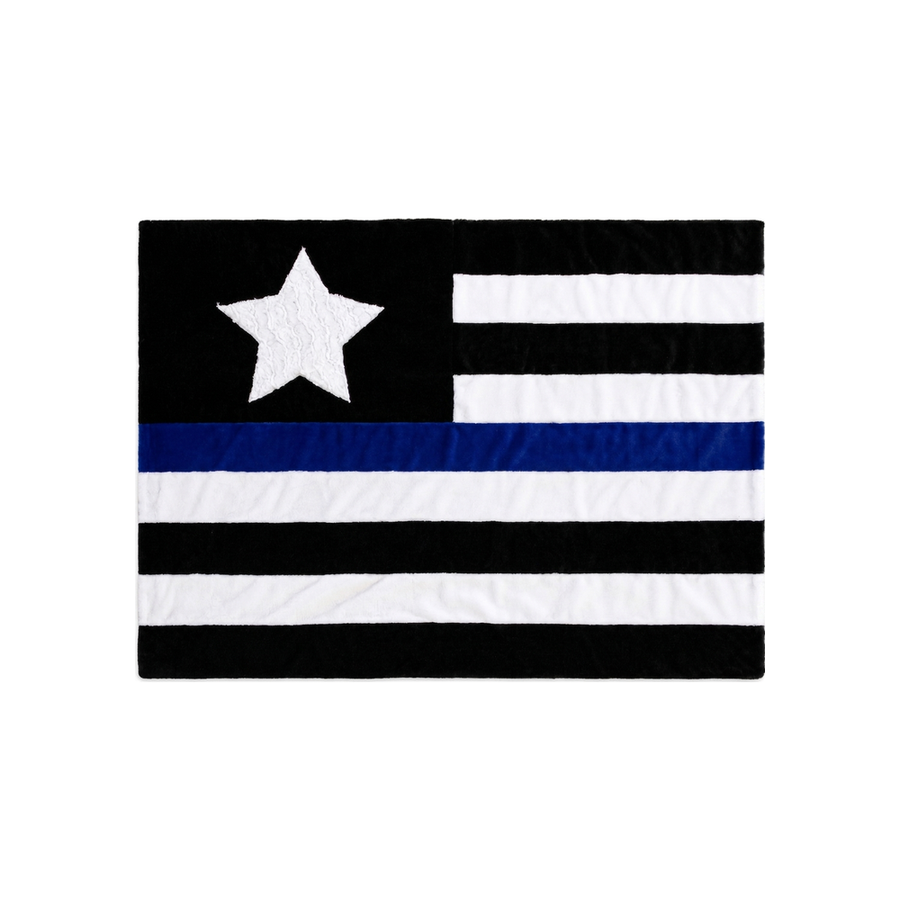 XL Thin Blue Line Blanket- Encore