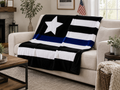 XL Thin Blue Line Blanket- Encore