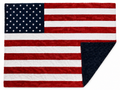 XL Star Panel Flag Strip - Hide Red & White / Luna Navy Backing