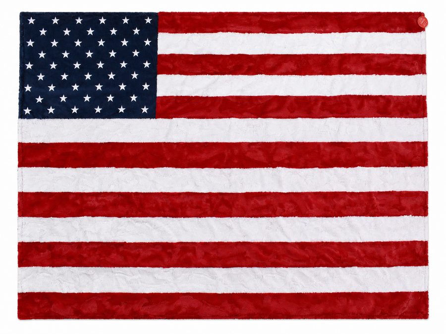 XL Star Panel Flag Strip - Hide RED & White Dazzle Hide