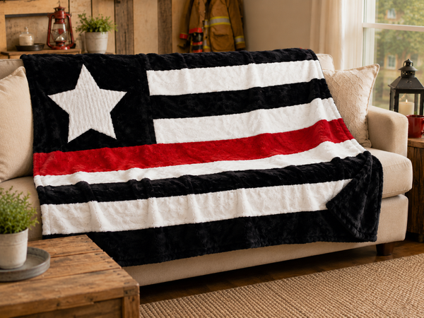 XL Thin Red Line Blanket