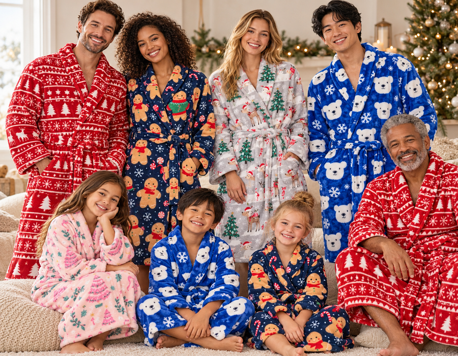 Sew Sweet Luxury Holiday Robe