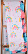 After The Rain Pastel / Sorbet Miami - XL Snuggler - Sew Sweet Minky Designs