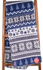 Fair Isle Silver / Navy - OMG Nicole