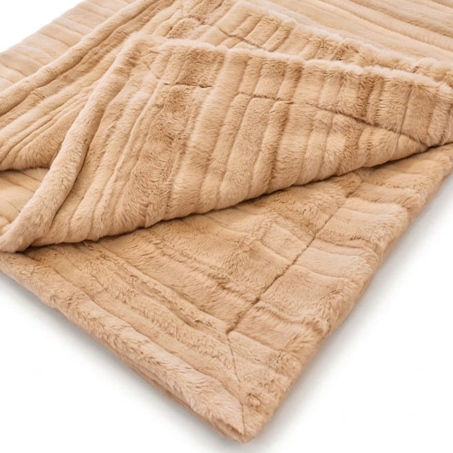 Vienna Latte Minky Blanket