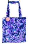 Limestone Purple - Tote Bag - Sew Sweet Minky Designs