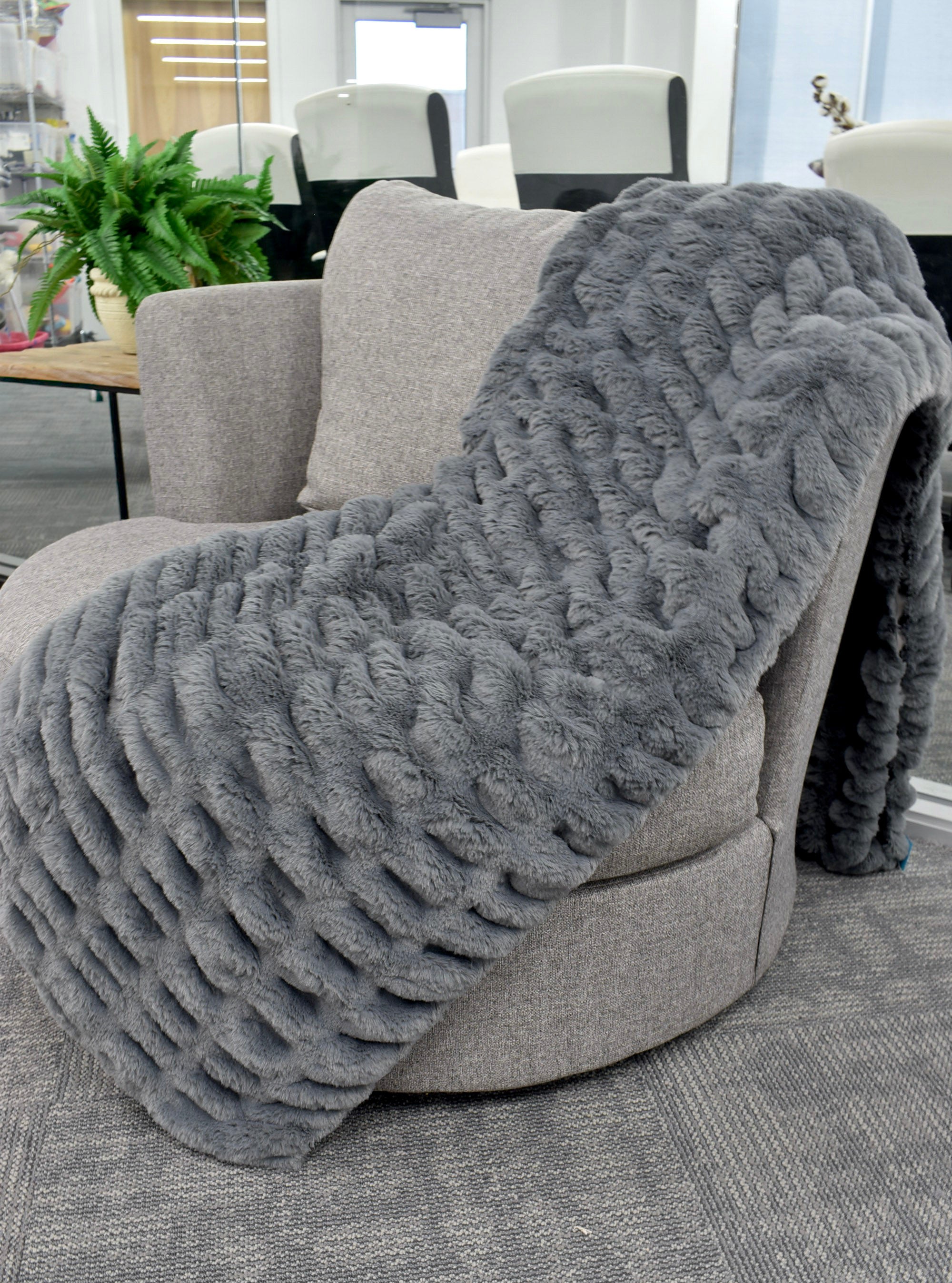 Milan Moonstone Minky Blanket