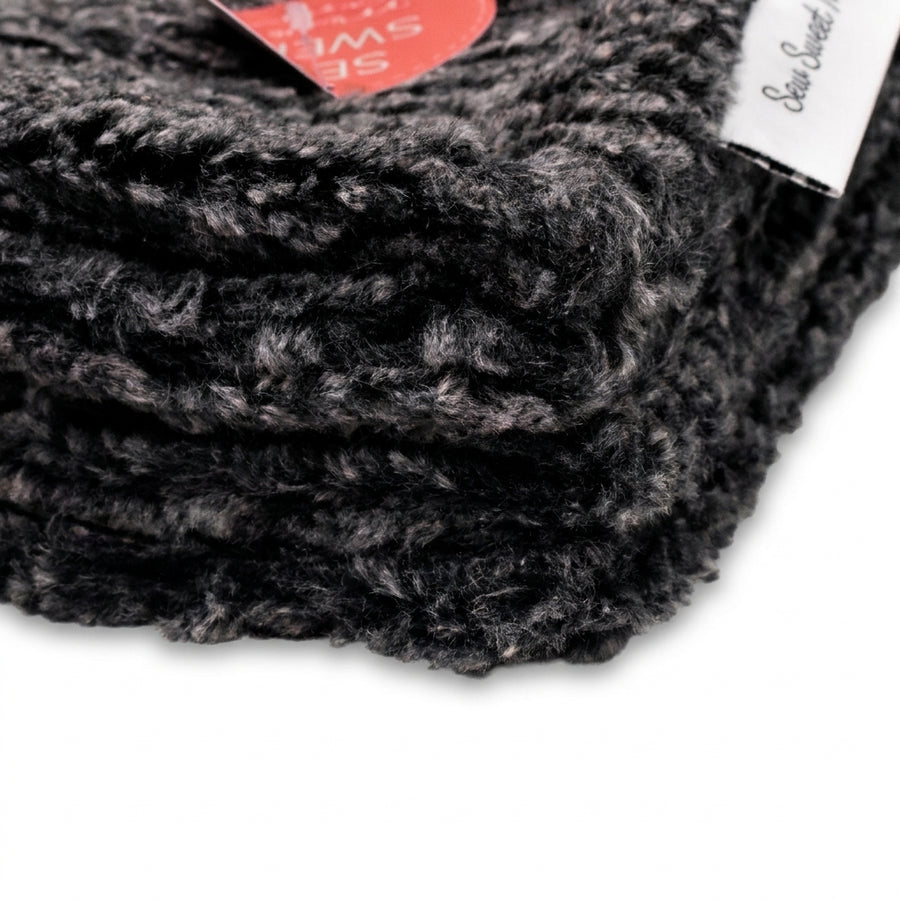 Weave Silver Minky Blanket