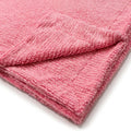 Weave Fuchsia Minky Blanket