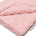 Weave Ice Pink Minky Blanket