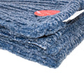 Weave Dark Sea Minky Blanket