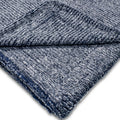 Weave Navy Minky Blanket