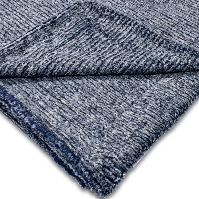 Weave Navy Minky Blanket