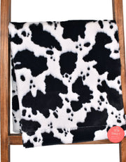 Cow Black / White - OMG Demi - Sew Sweet Minky Designs