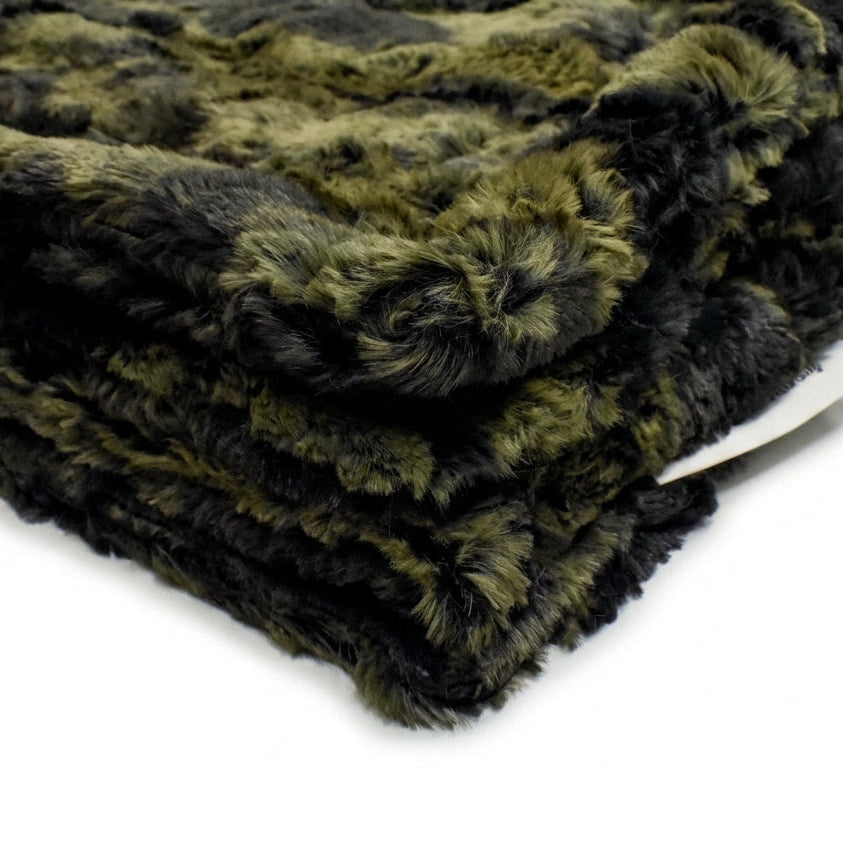 Wild Rabbit Crocodile Minky Blanket