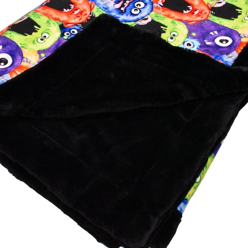 Monsters Multi / Marbella Black - XL Snuggler