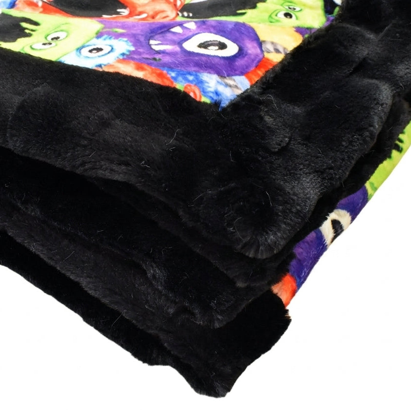 Monsters Multi / Marbella Black - XL Snuggler